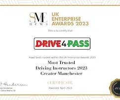 UK Enterprise Award 2023 for Drive 4 pass